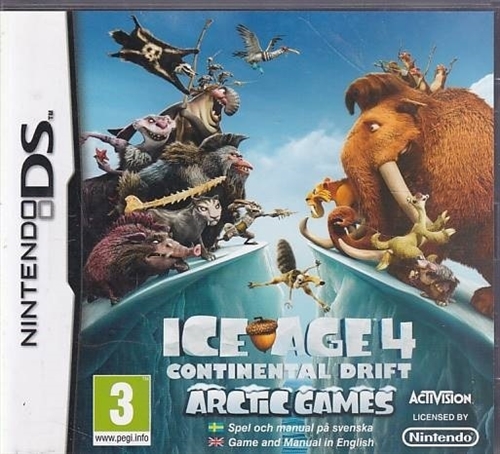 Ice Age 4 Continental Drift Arctic Games - Nintendo DS (A Grade) (Used) (eng)